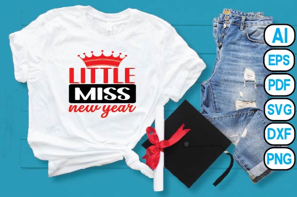 Little Miss New Year SVG Craftlabsvg24 