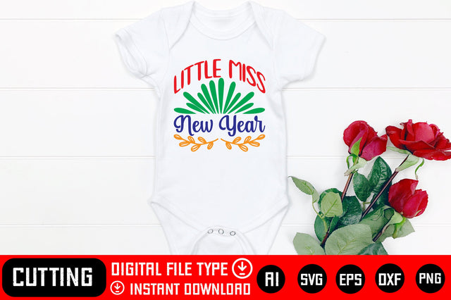 Little Miss New Year SVG CraftlabSvg29 