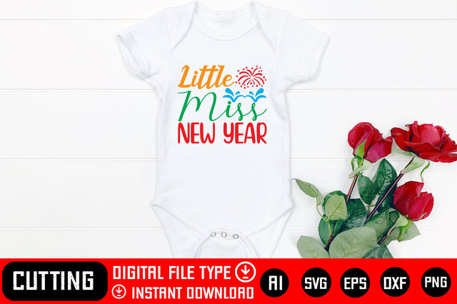 Little Miss New Year SVG CraftlabSvg29 