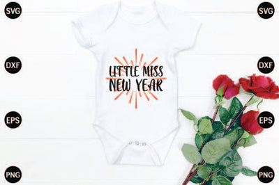 Little Miss New Year SVG CraftlabSvg29 
