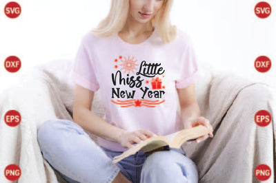 Little Miss New Year SVG CraftlabSvg29 