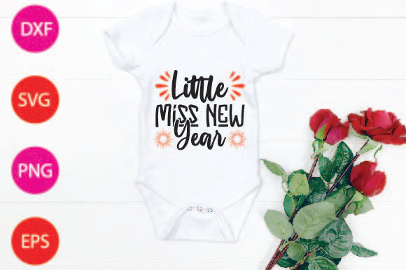 Little Miss New Year SVG CraftlabSvg29 