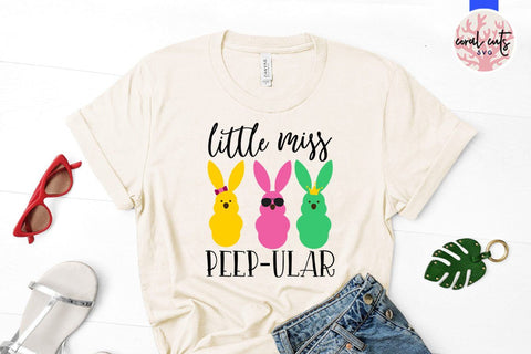Little miss peepular – Easter SVG EPS DXF PNG Cutting Files SVG CoralCutsSVG 