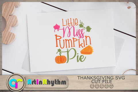 Little Miss Pumpkin Pie Svg, Fall Svg, Thanksgiving Svg, Baby Girl Svg, Baby Svg SVG Artinrhythm shop 