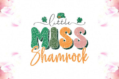 Little Miss Shamrock Sublimation Sublimation Jagonath Roy 