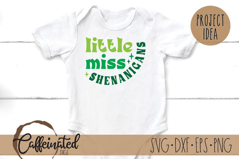 Little Miss Shenanigans SVG SVG Caffeinated SVGs 