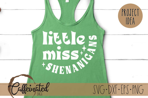 Little Miss Shenanigans SVG SVG Caffeinated SVGs 