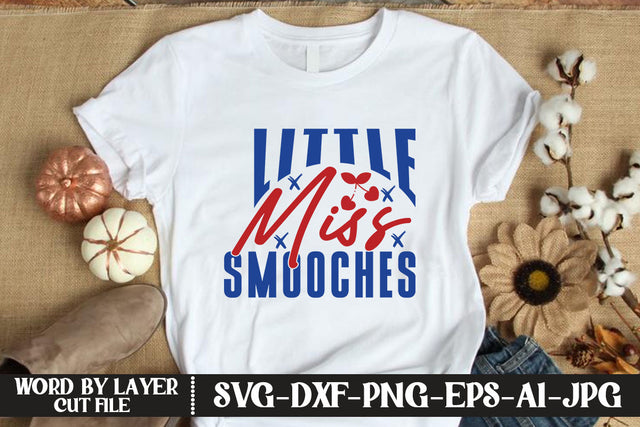 Little Miss Smooches SVG CUT FILE SVG MStudio 