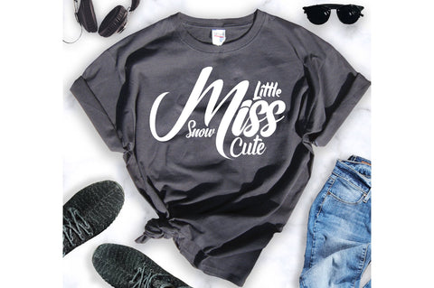 Little Miss Snow Cute SVG orpitasn 