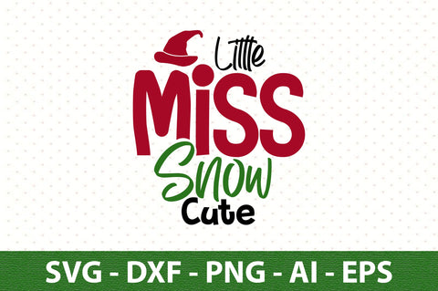 Little Miss Snow Cute svg SVG orpitasn 