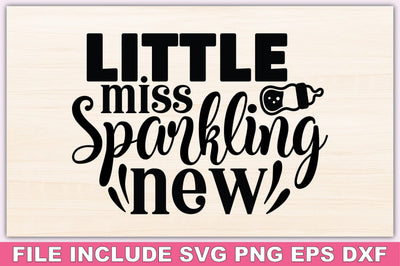 Little Miss Sparkling New SVG Ariyan 