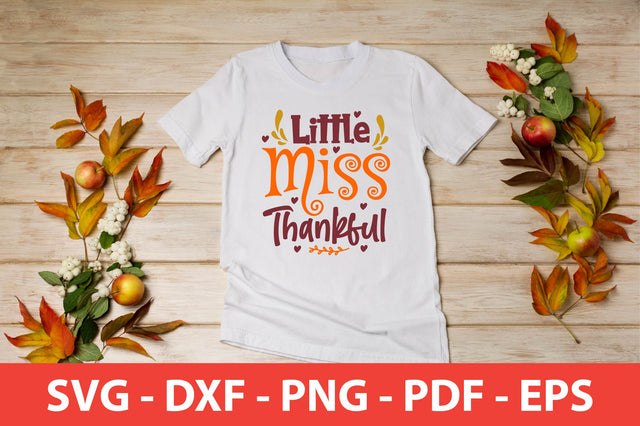 Little Miss Thankful SVG SVG shah alam 