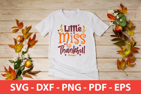 Little Miss Thankful SVG SVG shah alam 