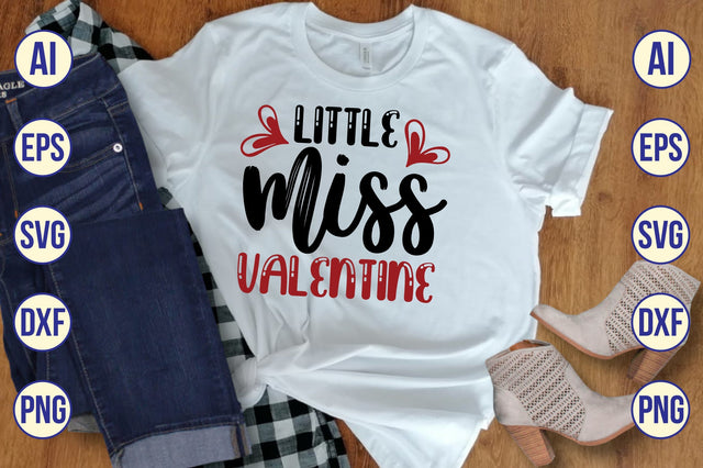 Little Miss Valentine svg SVG shah alam 