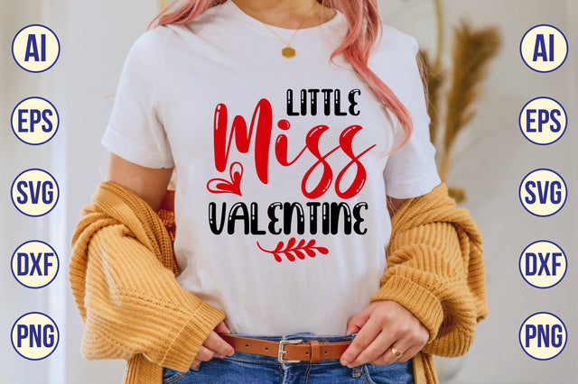 Little Miss Valentine svg SVG shah alam 