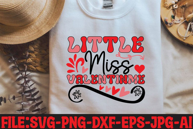 Little Miss Valentinme SVG MStudio 