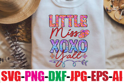 Little miss xoxo y'all Sublimation Sublimation MStudio 