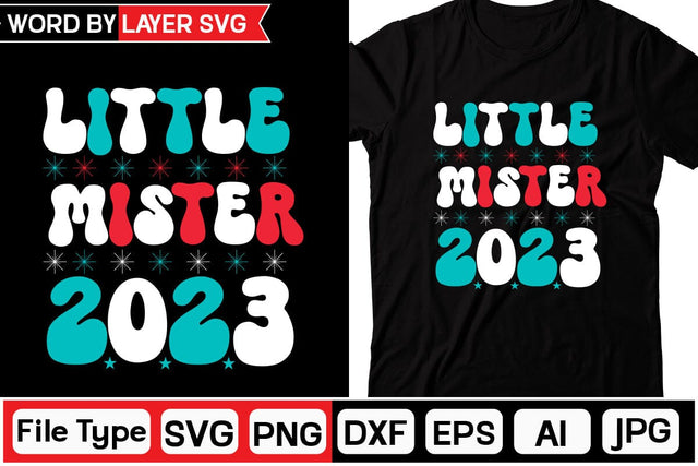 Little Mister 2023 Retro SVG Design Cut File SVGs,Quotes and Sayings,Food & Drink,On Sale, Print & Cut SVG DesignPlante 503 