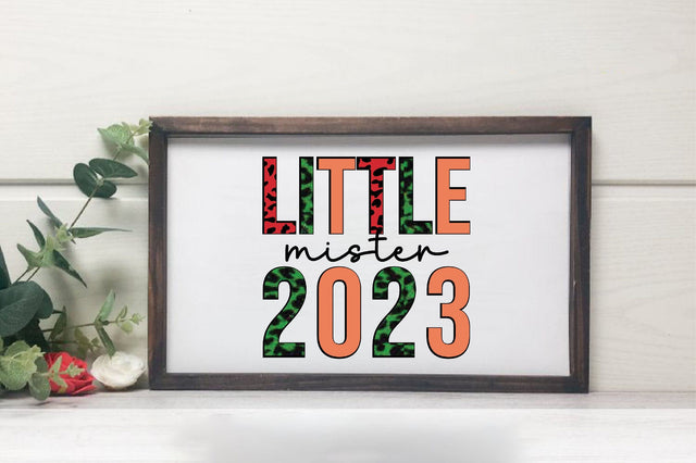 Little mister 2023 Sublimation Sublimation SVGista 