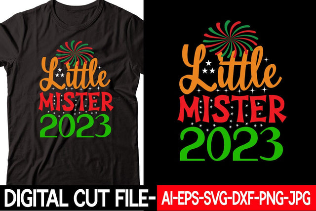 Little Mister 2023 SVG cut file SVG Blessedprint 