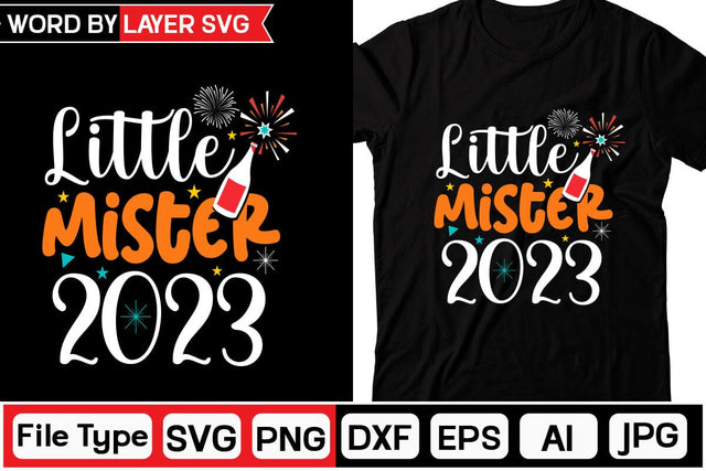 Little Mister 2023 SVG Cut File SVG DesignPlante 503 