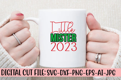 Little Mister 2023 SVG Cut File SVG Syaman 