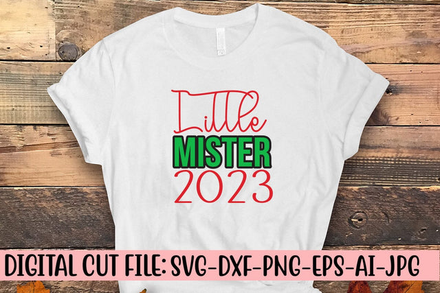 Little Mister 2023 SVG Cut File SVG Syaman 