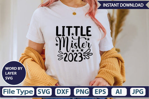 Little Mister 2023 SVG Design SVGs,Quotes and Sayings,Food & Drink,On Sale, Print & Cut SVG DesignPlante 503 