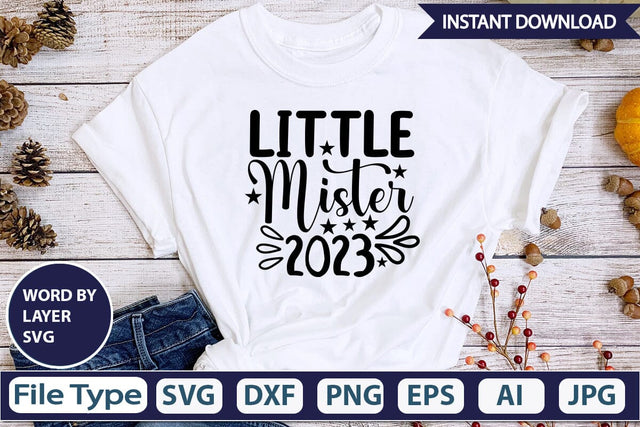 Little Mister 2023 SVG Design SVGs,Quotes and Sayings,Food & Drink,On Sale, Print & Cut SVG DesignPlante 503 