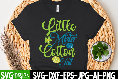 Little Mister Cotton Tail SVG Cut File, Happy Easter SVG Cut File, Happy Easter Sublimation PNG, Happy Easter Day Sublimation Bundle,Happy Easter Sublimation Design, Happy Easter Sublimation PNG SVG BlackCatsMedia 