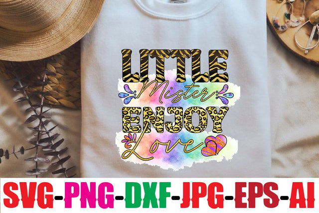 Little Mister Enjoy Love Sublimation Sublimation MStudio 