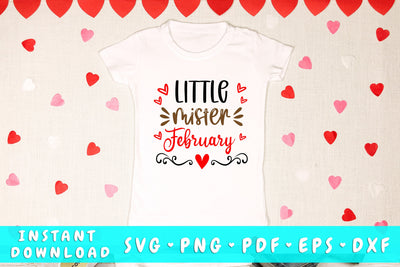 Little Mister February SVG SVG HappyDesignStudio 