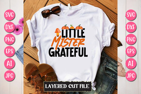 Little Mister Grateful SVG Cut File SVG Newmockups 