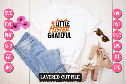 Little Mister Grateful SVG Cut File SVG Newmockups 