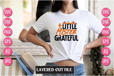 Little Mister Grateful SVG Cut File SVG Newmockups 