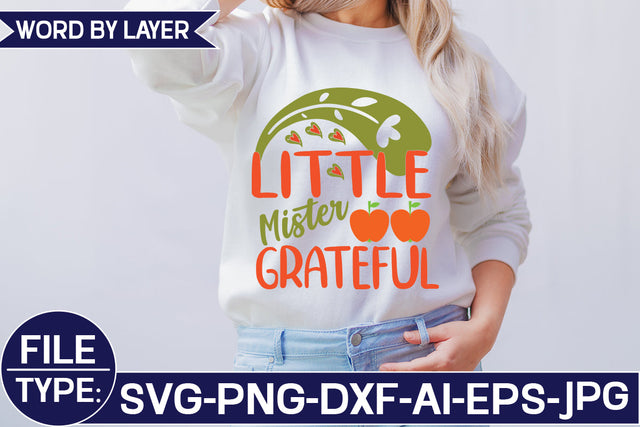 Little Mister Grateful SVG Cut File SVG Studio Innate 