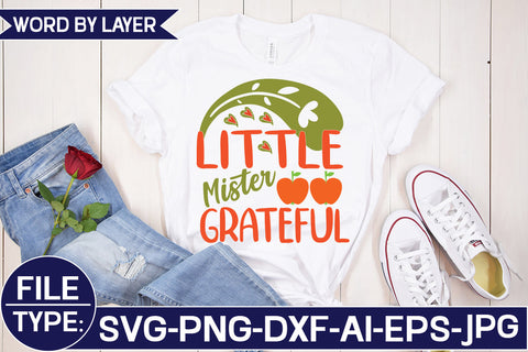 Little Mister Grateful SVG Cut File SVG Studio Innate 