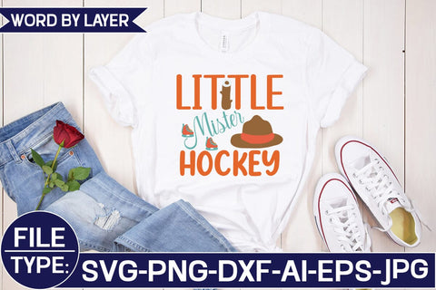 Little Mister Hockey SVG Cut File SVG Studio Innate 