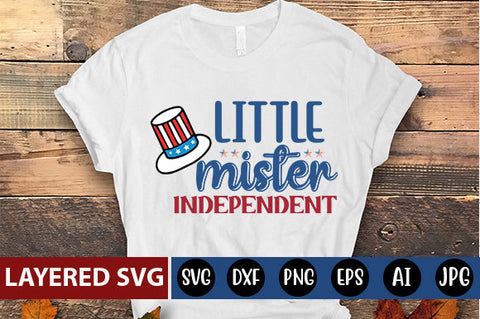 little mister independent SVG cut file SVG Blessedprint 