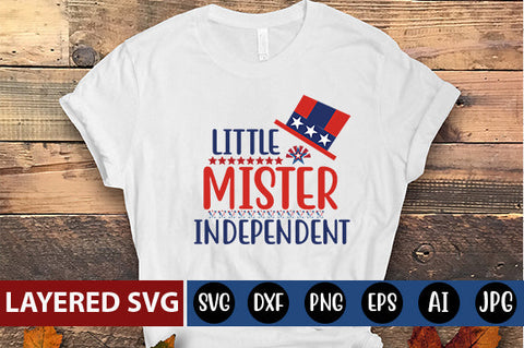 little mister independent SVG cute file SVG Blessedprint 