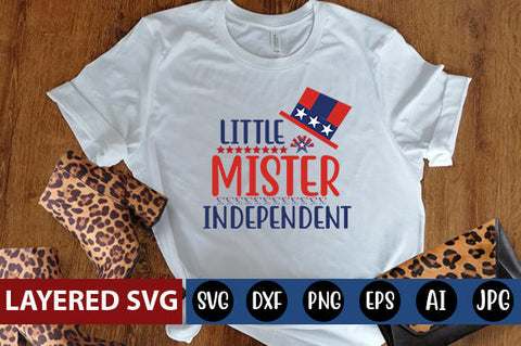 little mister independent SVG cute file SVG Blessedprint 