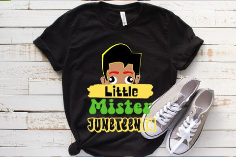 Little mister juneteenth svg,shirt,png SVG BB Type Studios 
