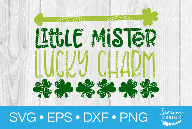 Little Mister Lucky Charm SVG SavanasDesign 