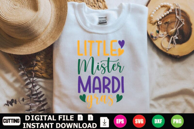 Little Mister Mardi Gras SVG Shahin alam 
