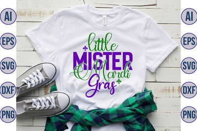 Little Mister Mardi Gras svg SVG nirmal108roy 