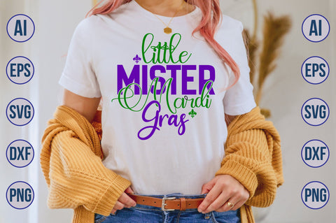 Little Mister Mardi Gras svg SVG nirmal108roy 