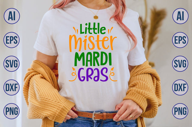 Little Mister Mardi Gras svg SVG nirmal108roy 
