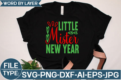 Little Mister New Year SVG Cut File SVG Studio Innate 