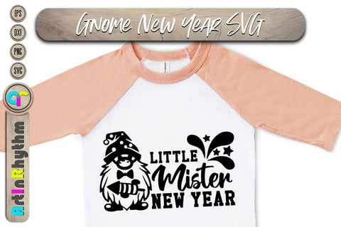 Little Mister New year svg, Happy new year svg, baby svg SVG Artinrhythm shop 