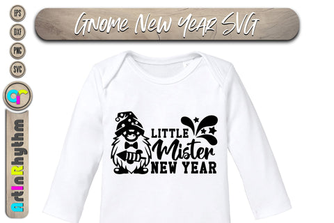 Little Mister New year svg, Happy new year svg, baby svg SVG Artinrhythm shop 